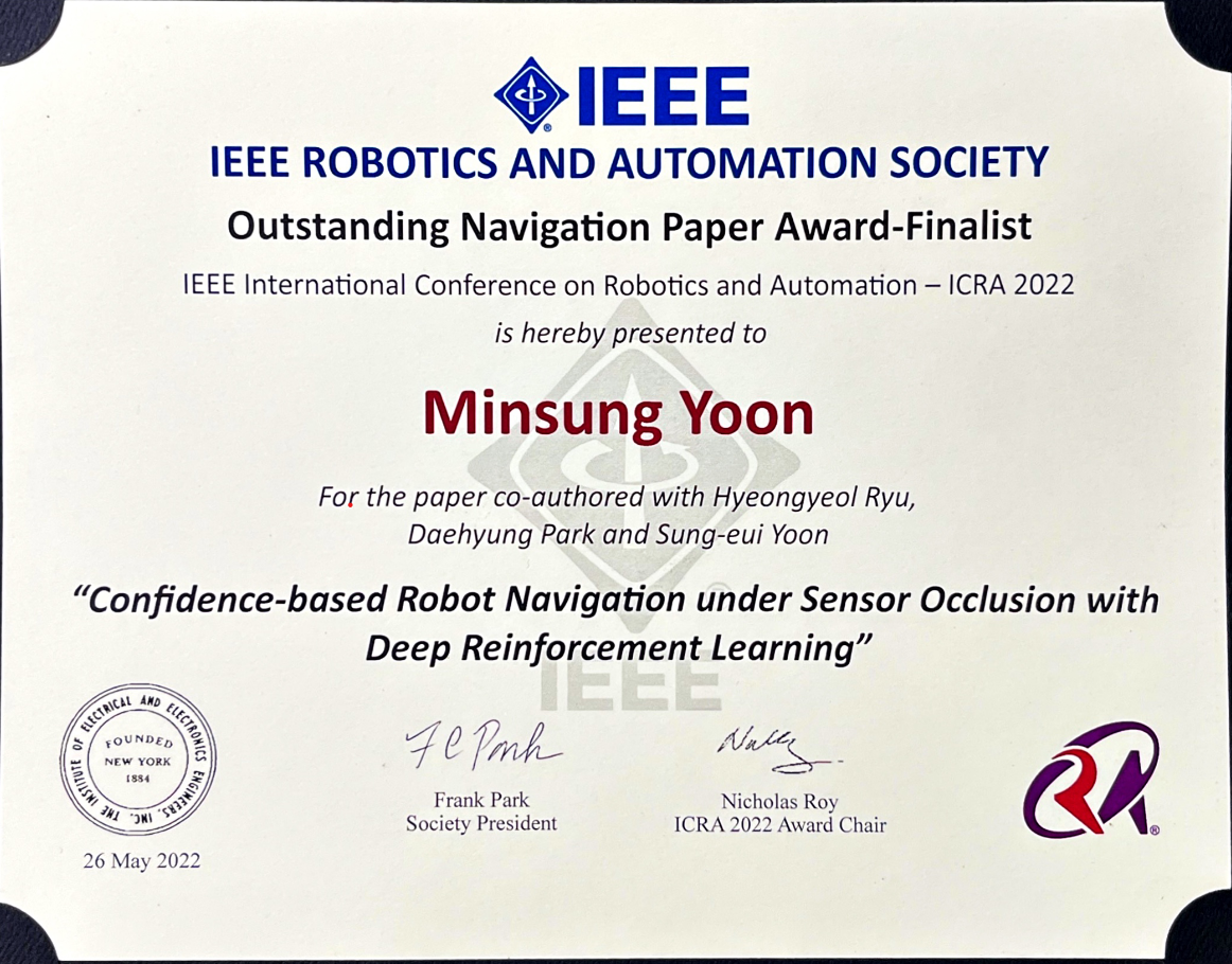 ICRA22 Award